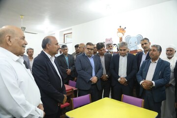 افتتاح کتابخانه عمومی نور گروک