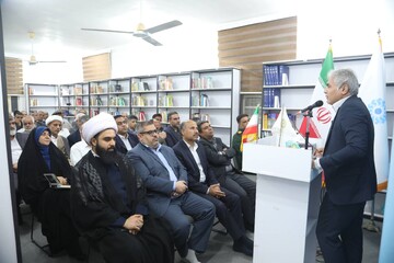 افتتاح کتابخانه عمومی نور گروک