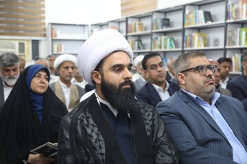 افتتاح کتابخانه عمومی نور گروک