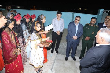 افتتاح کتابخانه عمومی نور گروک