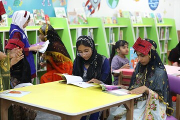 افتتاح کتابخانه عمومی نور گروک