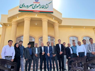 افتتاح کتابخانه سهروردی