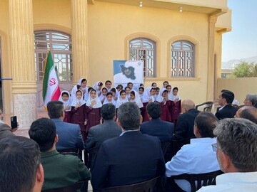 افتتاح کتابخانه سهروردی