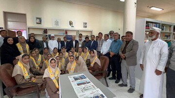 افتتاح کتابخانه سهروردی