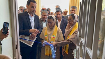 افتتاح کتابخانه عمومی سهروردی روستای کمشک هرمزگان