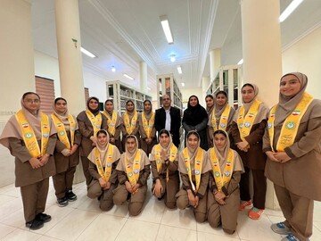 افتتاح کتابخانه سهروردی