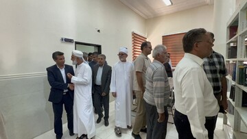 افتتاح کتابخانه سهروردی