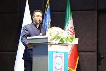 روح‌الله منوچهری، معاون برنامه‌ریزی، پژوهش و فناوری اطلاعات نهاد کتابخانه های عمومی- آیین بزرگداشت روز کتاب،کتابخوانی و کتابدار استان تهران