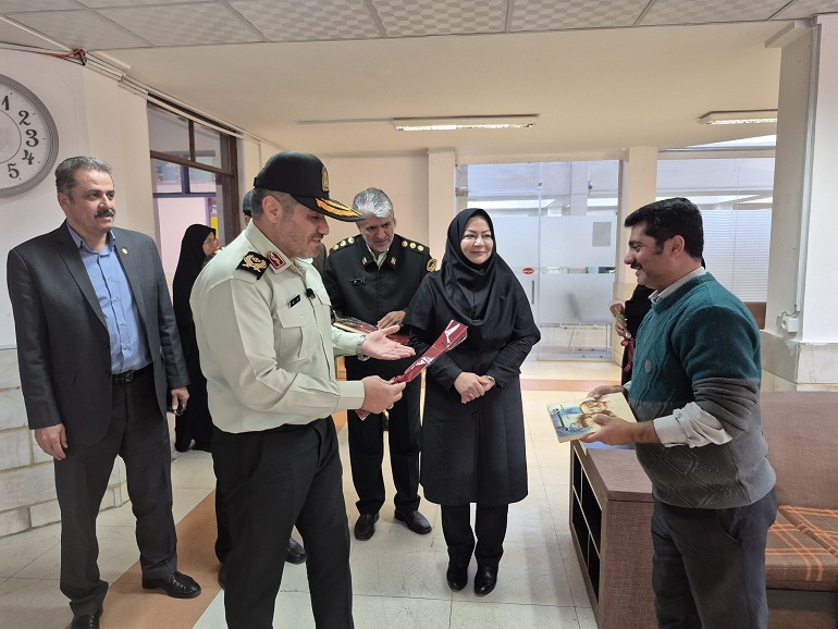 امضای تفاهمنامه همکاری بین «اداره کل کتابخانههای عمومی» و «نیروی انتظامی» استان کردستان