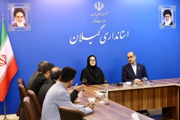 دیدار دبیرکل نهاد کتابخانه‌های عمومی کشور با استاندار گیلان