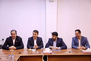 دیدار دبیرکل نهاد کتابخانه‌های عمومی کشور با استاندار گیلان