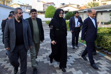 دیدار دبیرکل نهاد کتابخانه‌های عمومی کشور با استاندار گیلان