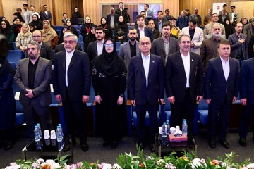 آیین بهره‌برداری از کتابخانه مرکزی رشت