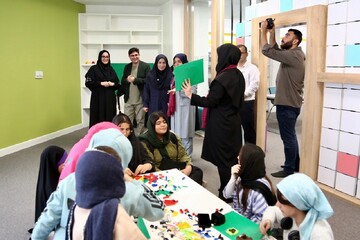 بازدید دبیرکل نهاد از کتابخانه مرکزی رشت