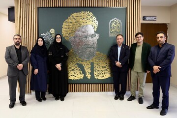 بازدید دبیرکل نهاد از کتابخانه مرکزی رشت