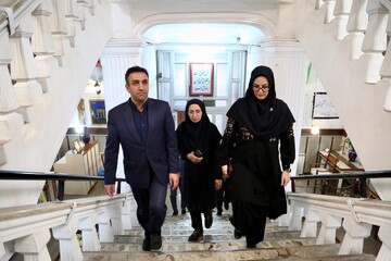 بازدید از کتابخانه ملی رشت