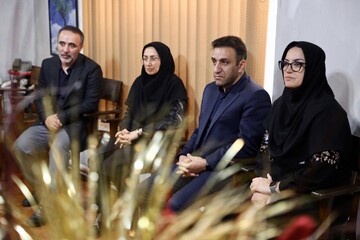 بازدید از کتابخانه ملی رشت