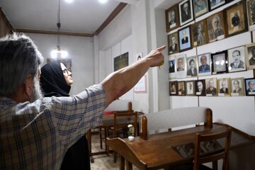 بازدید از کتابخانه ملی رشت