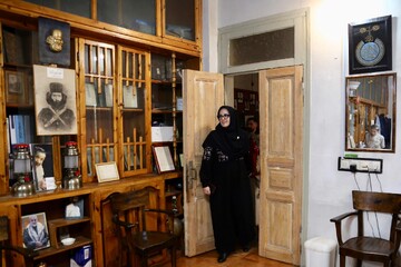 بازدید از کتابخانه ملی رشت