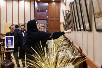 بازدید از کتابخانه ملی رشت