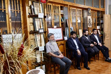 بازدید از کتابخانه ملی رشت