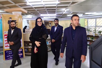 بازدید از کتابخانه امام حسن مجتبی (ع)