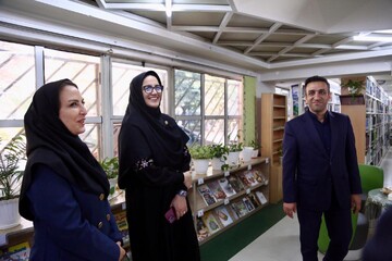 بازدید از کتابخانه امام حسن مجتبی (ع)