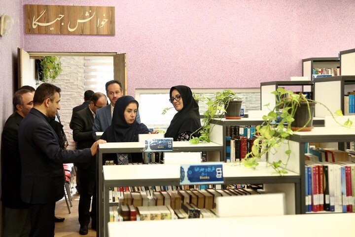 بازدید دبیرکل نهاد از کتابخانه‌های خاتم‌الانبیا (ص) و امام حسن مجتبی (ع) رشت