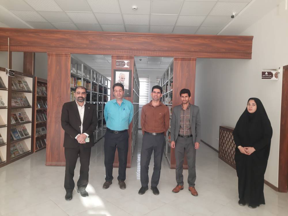 حضور سرپرست کتابخانههای عمومی استان در جلسه انجمن و بازدید از کتابخانههای زیرکوه