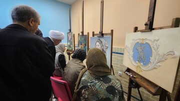 آیین افتتاح نگارستان کتابخانه عمومی سهرودی زنجان