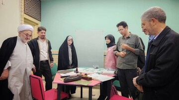 آیین افتتاح نگارستان کتابخانه عمومی سهرودی زنجان