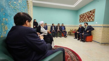 آیین افتتاح نگارستان کتابخانه عمومی سهرودی زنجان