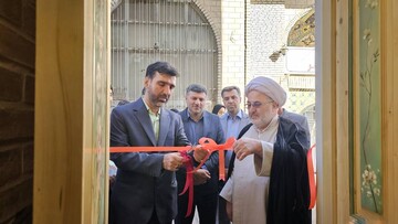 آیین افتتاح نگارستان کتابخانه عمومی سهرودی زنجان