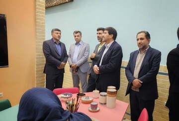 آیین افتتاح نگارستان کتابخانه عمومی سهرودی زنجان