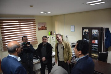 بازدید استاندار کرمانشاه از اداره کل کتابخانه های عمومی استان