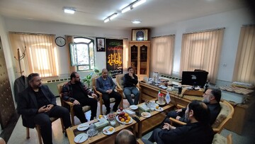 دیدار مدیرکل حوزه هنری با سرپرست قم