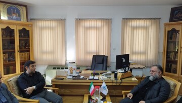 دیدار مدیرکل حوزه هنری با سرپرست قم