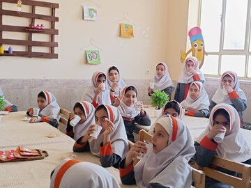 جشن کتاب در مدرسه شاهد شهید مدنی شهرستان بهاباد برگزار شد