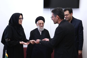 آیین بازگشایی کتابخانه دکتر باهنر شمیرانات