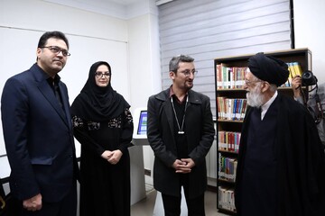 آیین بازگشایی کتابخانه دکتر باهنر شمیرانات