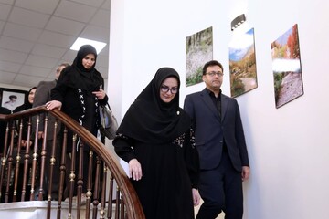 آیین بازگشایی کتابخانه دکتر باهنر شمیرانات