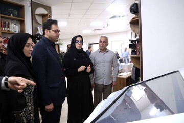 آیین بازگشایی کتابخانه دکتر باهنر شمیرانات