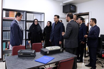 آیین بازگشایی کتابخانه دکتر باهنر شمیرانات