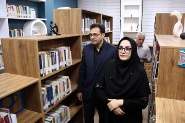 آیین بازگشایی کتابخانه دکتر باهنر شمیرانات