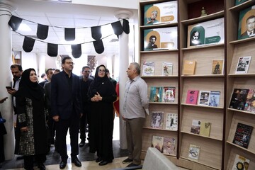 آیین بازگشایی کتابخانه دکتر باهنر شمیرانات