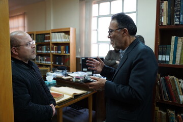حضور نماینده مجلس شورای اسلامی در اداره کل کتابخانه های عمومی استان مرکزی