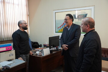 حضور نماینده مردم مجلس در اداره کل کتابخانه های عمومی استان مرکزی