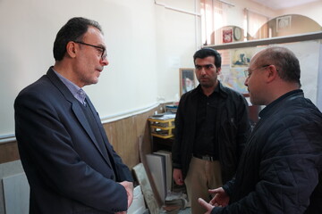 حضور نماینده مجلس شورای اسلامی در اداره کل کتابخانه های عمومی استان مرکزی