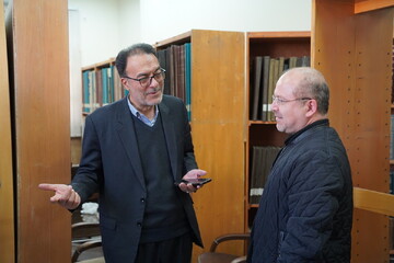 حضور نماینده مجلس شورای اسلامی در اداره کل کتابخانه های عمومی استان مرکزی