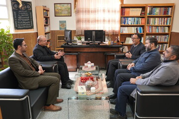 حضور نماینده مجلس شورای اسلامی در اداره کل کتابخانه های عمومی استان مرکزی